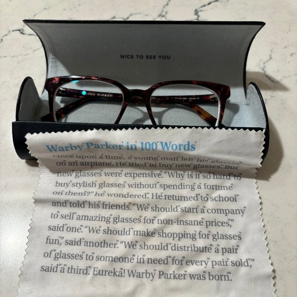 Warby Parker Hughes Unisex Glasses - Picture 1 of 6